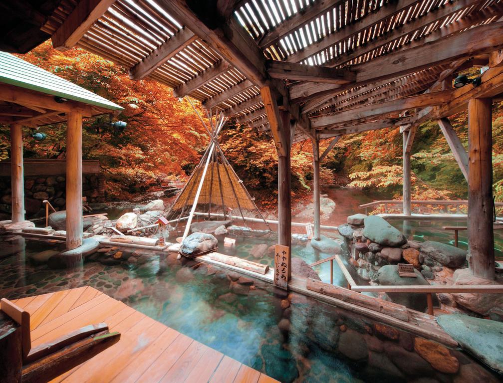 Sakunami Onsen Yuzukushi Salon Ichinobo Sendai Buitenkant foto