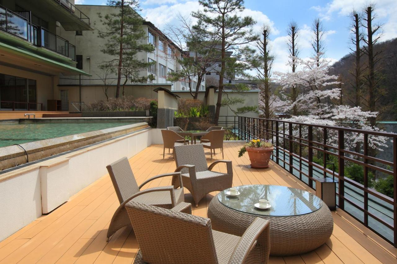 Sakunami Onsen Yuzukushi Salon Ichinobo Sendai Buitenkant foto